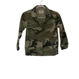 Zara boy Jacket,  size 9 Camuflage